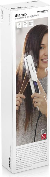 Produktbild InnovaGoods Haarglätter aus Keramik mit Dampffunktion Stemio 36 W (Dampfglätteisen)