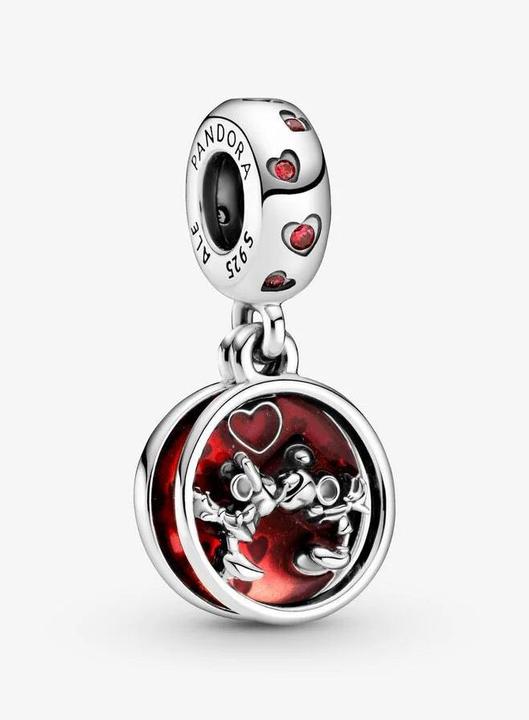 Immagine prodotto Pandora Micky & Minnie Maus Liebe und Küsse (Argento 925, Smalto)
