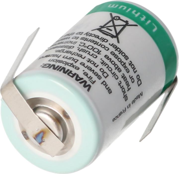 Produktbild Saft Batterie LS14250CNR, Size 1/2 AA, Lötfahnen Z-Form (1 Stk., AA, 1100 mAh)