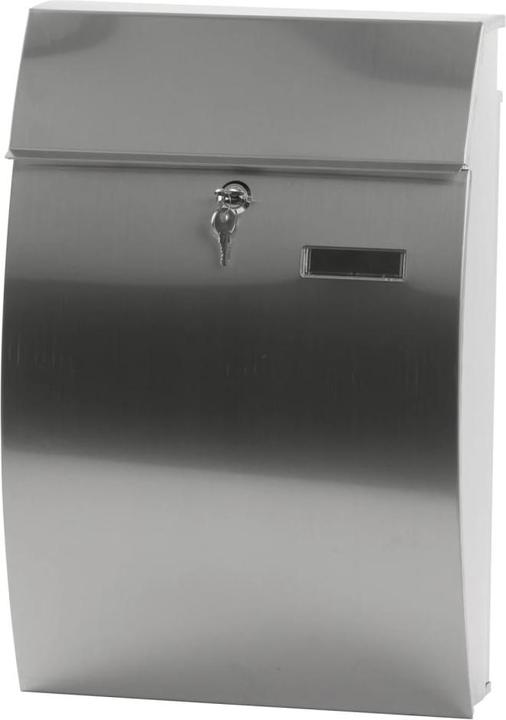 Immagine prodotto ReinigungsBerater Cassetta per le lettere a muro Tian in acciaio inox opaco Cassetta per le lettere dal design