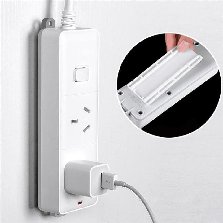 Actual product image Hermex Universal wall bracket for socket strip Wifi router display
