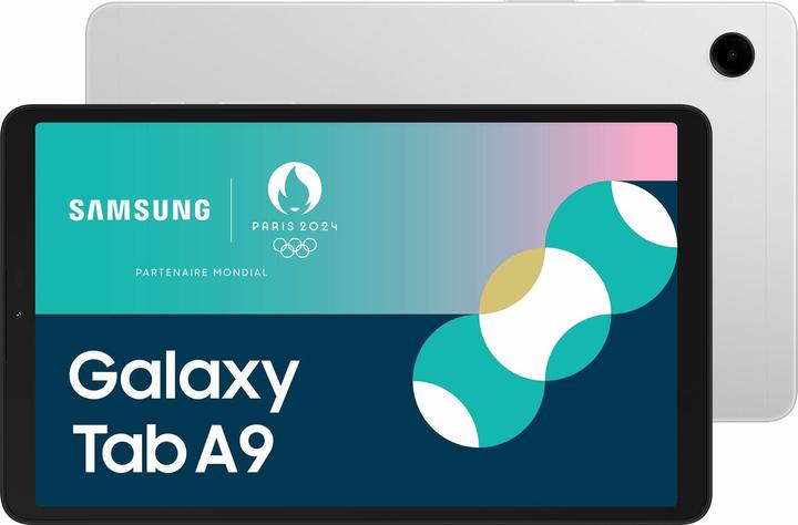Productafbeelding Samsung Galaxy Tab A9 (Alleen WLAN, 8.70", 128 GB, Zilver)