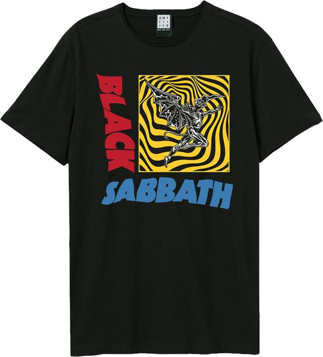Actual product image Amplified Unisex Adult Henry Square Black Sabbath T-Shirt (XS)