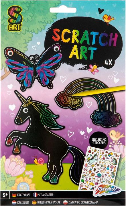 Image du produit Grafix Créez votre propre Scratch Art Girl