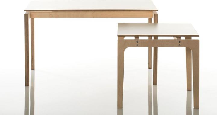 Immagine prodotto Sirch Tavolo per bambini piccolo Olek betulla bianco (Tavolo per bambini)