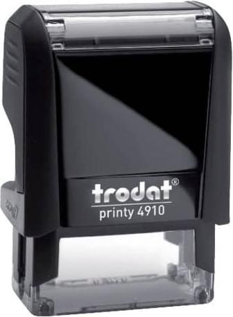 Actual product image Trodat Printy 4910 4.0 automatic text stamping machine, configurable