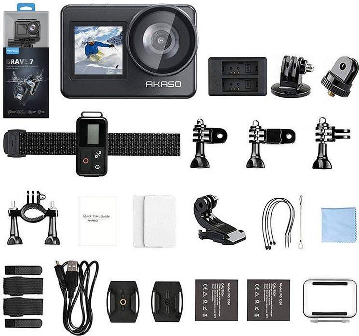 Actual product image Akaso Brave 7 (30p, Wi-Fi)