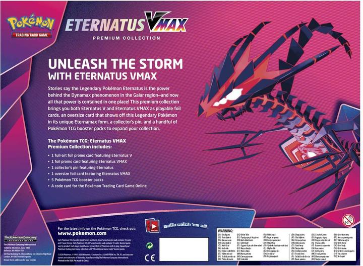 Immagine prodotto Pokémon Endynalos VMAX Premium Collection Box - EN (Inglese, Box Set e Collezione)