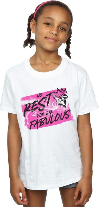 Actual product image Disney Girls The Descendants No Rest Cotton T-Shirt (128)