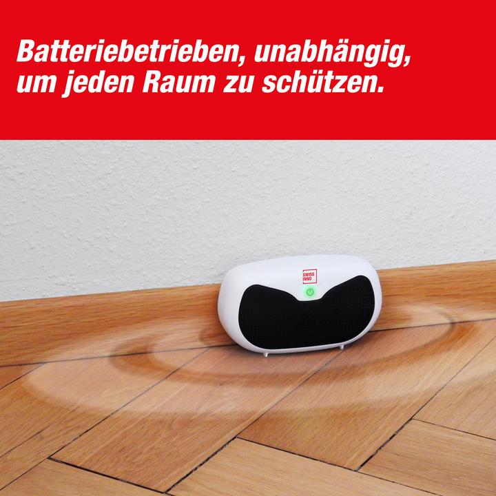 Immagine prodotto Swissinno Batterie Ultraschall Schädlingsbekämpfer - Nagetier-Vertreiber 20m²