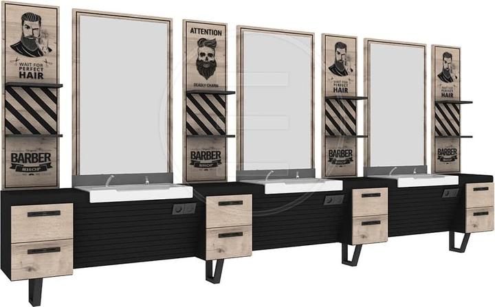 Produktbild Alpeda Ceramix Barber Herren Bedienungsplätze