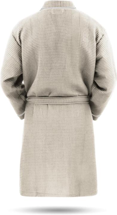 Actual product image Normani Mens Waffle Piqué Bali Dressing Gown (5XL)