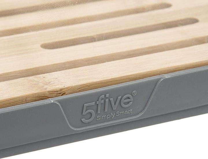 Image du produit 5Five Boîte à pain en plastique et bambou