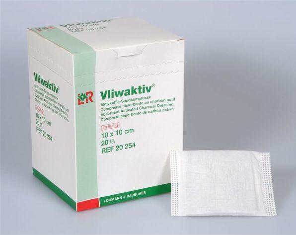 Immagine prodotto Vliwaktiv Aktivkohle Saugkompresse 10x10cm steril