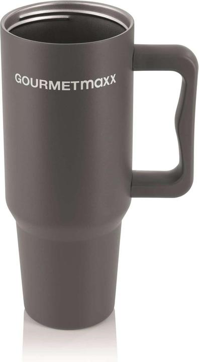 Produktbild Gourmetmaxx Thermobecher 1200 ml, Grau (1.20 l)