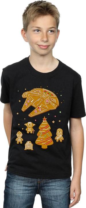 Actual product image Star Wars Boys Gingerbread Rebels T-Shirt (152, 158)