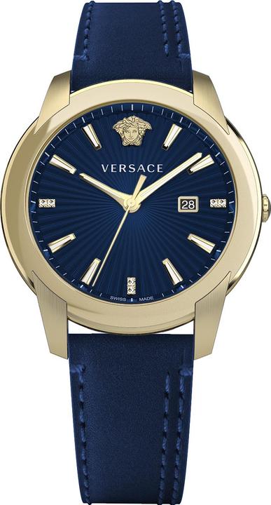 Actual product image Versace VELQ00819 V-Urban Men 42mm 3ATM (Analogue wristwatch, 42 mm)