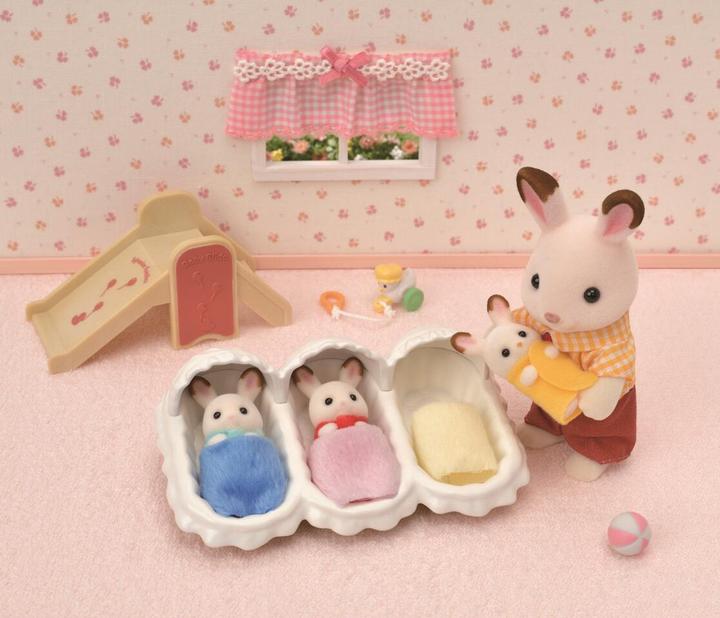 Immagine prodotto Sylvanian Families Set per la cura di tre gemelli