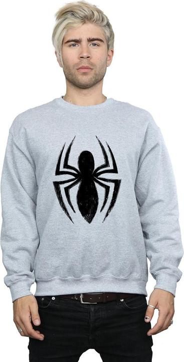 Actual product image Mens Spider-Man Ultimate Spider Logo Sweatshirt (L)