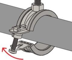 Produktbild Fischer Gelenkrohrschelle FKS 25-30