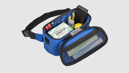 Metz Connect OpDAT fibre optic starter set WKZ set + 20x FAST connectors for LC APC wire (Tool)
