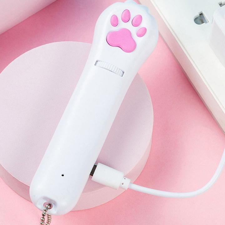 Actual product image 5 in 1 laser pointer LED torch presentation cat toy laser light