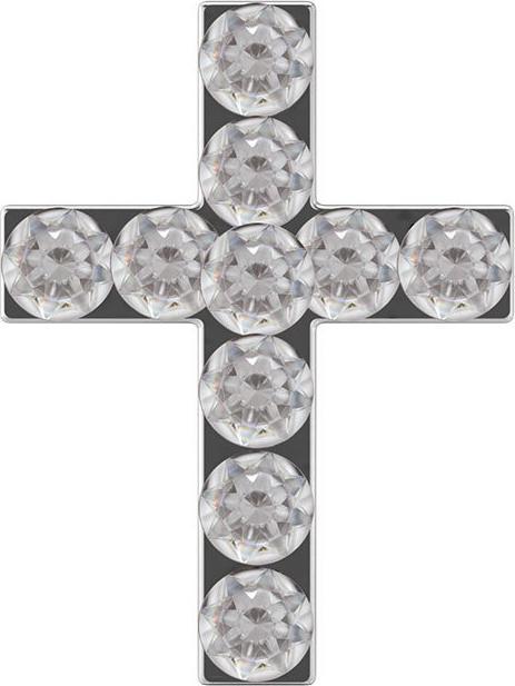 Produktbild Studex Sensitive Ohrstecker Kreuz Kristall (Edelstahl)