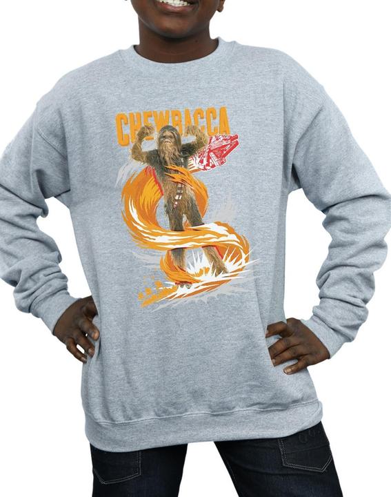 Actual product image Star Wars Boys Chewbacca Gigantic Sweatshirt (128)