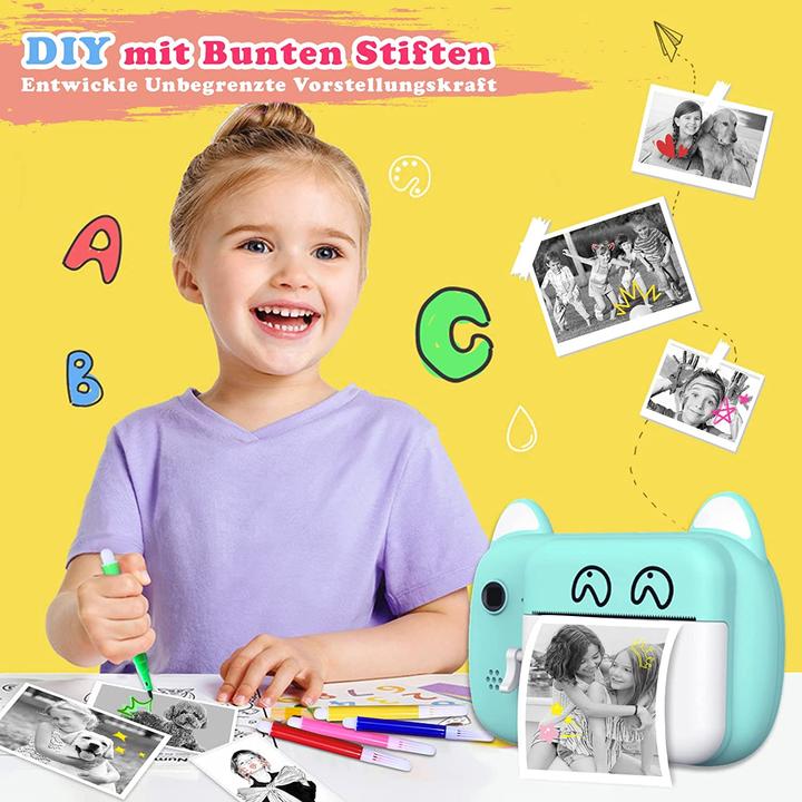 Immagine prodotto Supbro Macchina fotografica per selfie per bambini in blu B