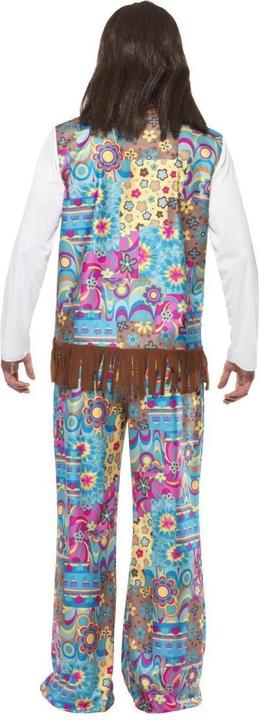 Immagine prodotto Smiffys Costume da uomo hippie Flower Power (M)