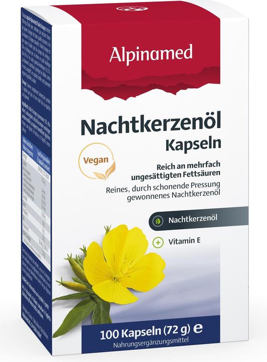 Alpinamed Nachtkerzenöl (120 Stück, Kapseln, 112 g)