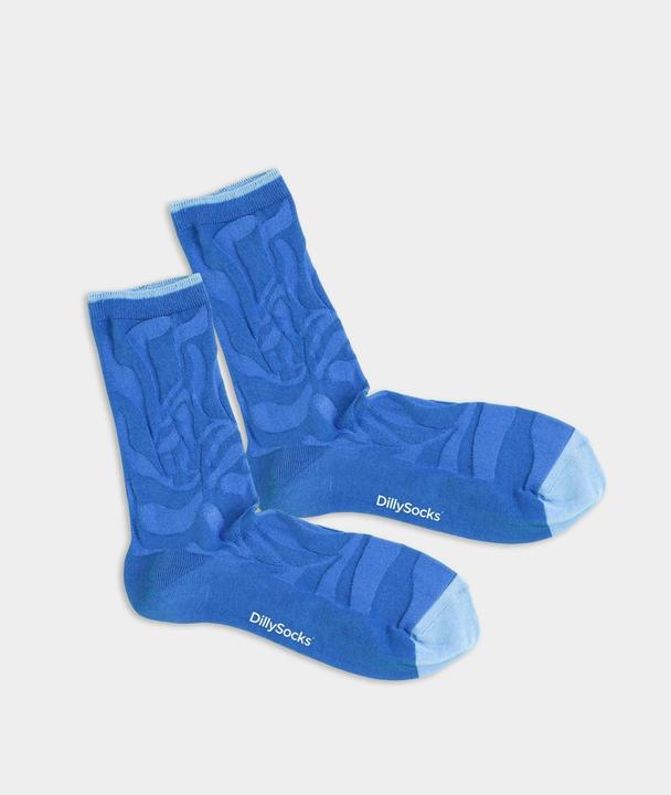 Produktbild DillySocks Socken "Premium crumbled indigo" blau (35 - 38)