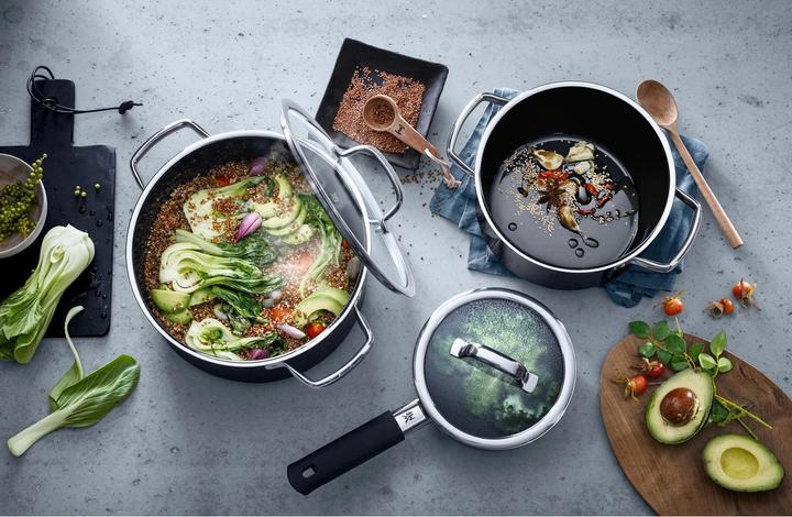Actual product image WMF Cooking pot set (20 cm, Pan set + pot set, Iron, Steel)