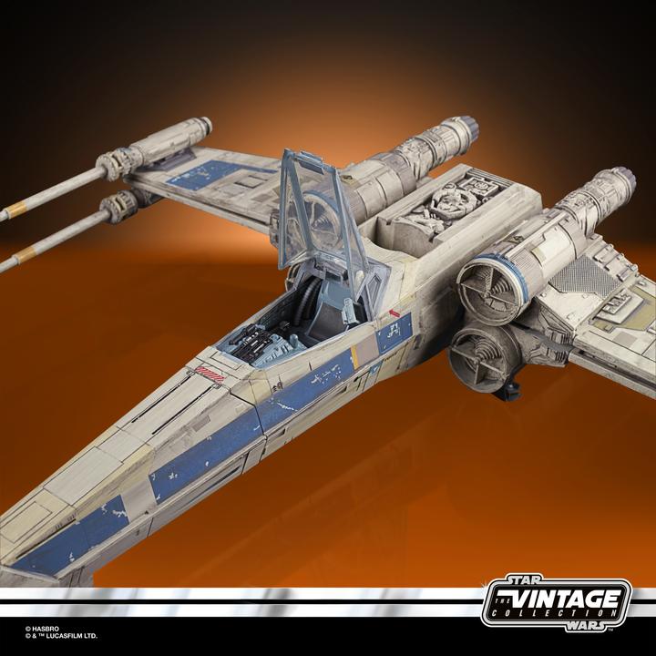 Image du produit Hasbro Star Wars Rogue One The Vintage Collection Antoc Merrick's X-Wing Fighter Véhicule avec figurine