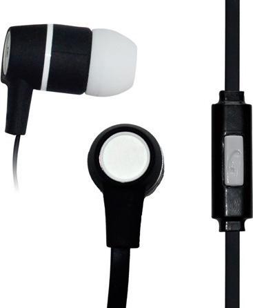 Produktbild Vakoss SK-214K Kopfhörer & Headset im Ohr Schwarz Weiss (Kabelgebunden)