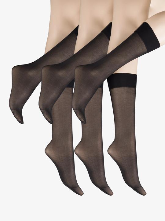 Immagine prodotto Wolford Calzettoni "Satin Touch" neri (20 DEN, 38, M)