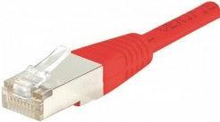 Produktbild Exertis Connect Crossoverkabel, CAT. 6, S/FTP, rot, 0,5 m Geschirmtes Crossover Patchkabel