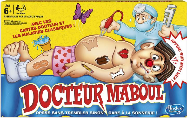 Actual product image Hasbro Gaming Dr Maboul (French)