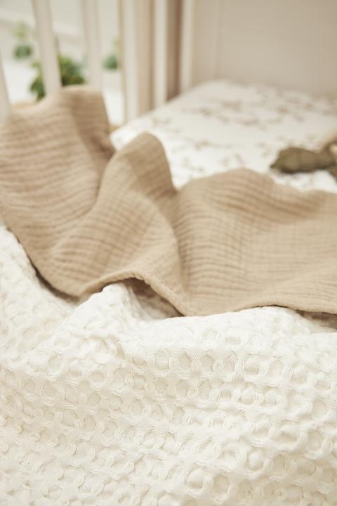 Actual product image Meyco Baby Waffle Cotton baby blanket large - - 100x150cm