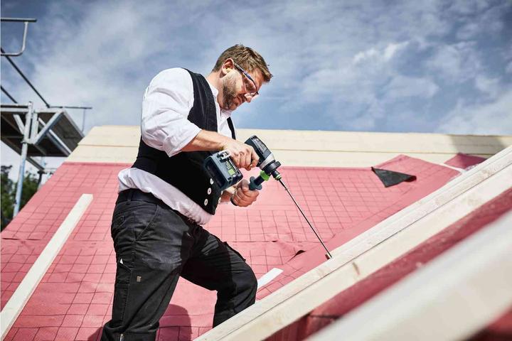Actual product image Festool Perceuse-visseuse à percussion sans fil TPC 18/4 5,0/4,0 I-Set/XL (Rechargeable battery operated)