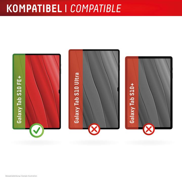 Produktbild Displex Tablet Glass, Tablet Schutzglas (1 Stück, Samsung Galaxy Tab S10 FE+)