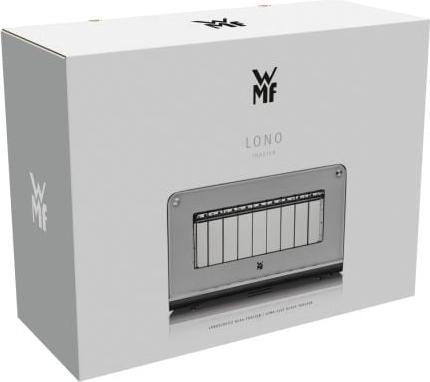 Produktbild WMF Lono Glas-Toaster mit Brötchenaufsatz