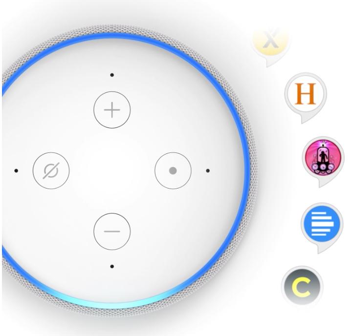 Actual product image Amazon Echo Dot (3rd gene) (Amazon Alexa, IFTTT)