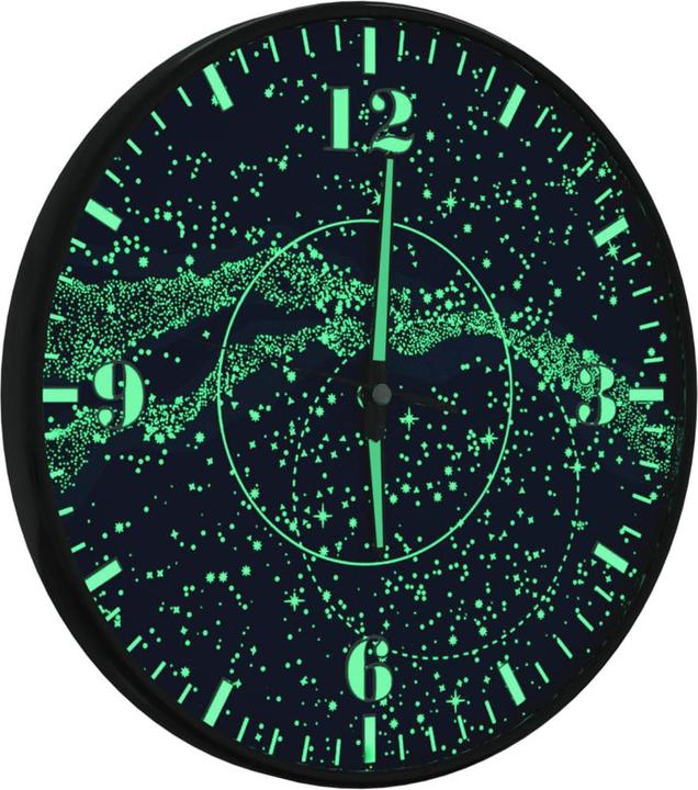 Produktbild VidaXL Wanduhr mit Leuchtender Skala und Zeiger Ø30 cm (30 cm)