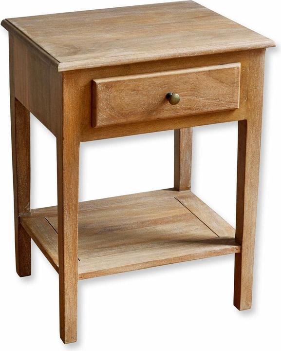 Produktbild Loberon Nachttisch Serravalle antikbraun (50 x 40 x 66 cm)