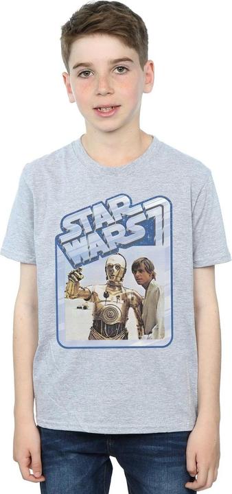 Produktbild Star Wars Luke Skywalker And C3PO TShirt Jungen (116)