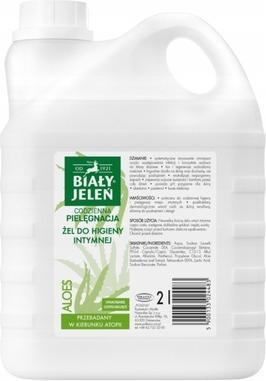 Produktbild Biały Jeleń White Deer Aloe Vera Intimhygiene-Gel Nachfüllpackung 2 Liter (2000 ml, Intimgel)