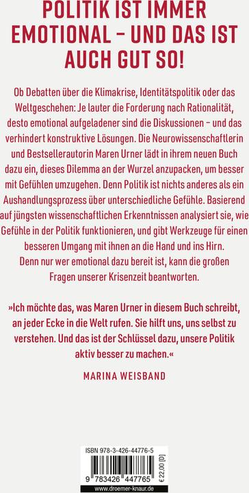 Produktbild Radikal emotional (Deutsch, Maren Urner, 2024)