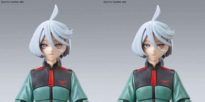 Actual product image Bandai GUNDAM - Figure-rise Standard Miorine Rembran - Model Kit