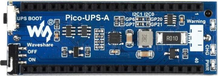 Image du produit WaveShare Module UPS pour Raspberry Pi Pico Alimentation sans interruption